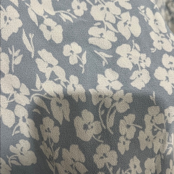 Reformation Blue and White Floral Mini Dress - Picture 4 of 5